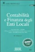 Contabilità e finanza degli enti locali