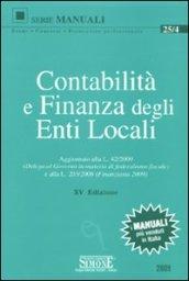 Contabilità e finanza degli enti locali