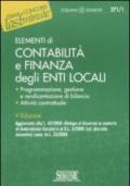 Elementi di contabilità e finanza degli enti locali