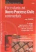 Formulario del processo civile commentato. Con CD-ROM