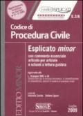 Codice di procedura civile esplicato. Ediz. minor