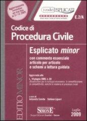 Codice di procedura civile esplicato. Ediz. minor