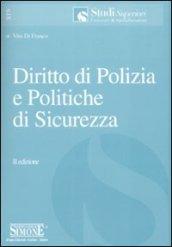 Diritto di polizia e politiche di sicurezza