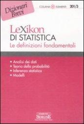 Lexikon di statistica. Le definizioni fondamentali