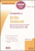 Compendio di diritto sindacale