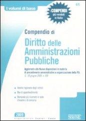 Compendio di diritto delle amministrazioni pubbliche