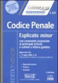 Codice penale. Esplicato minor. Con commento essenziale ai principali articoli e schemi a lettura guidata