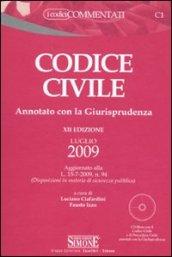 Codice Civile + Appendice di aggiornamento - Annotato con la Giurisprudenza. Aggiornato alla L. 15-7-2009, n. 94 (Disposizioni in materia di sicurezza pubblica)
