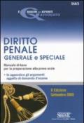 Diritto penale generale e speciale