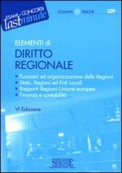 Elementi di diritto regionale