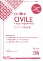 Codice civile e leggi complementari. Ediz. minore