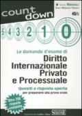 Le domande d'esame di diritto internazionale privato e processuale