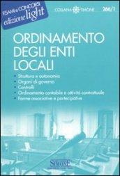 Ordinamento degli enti locali