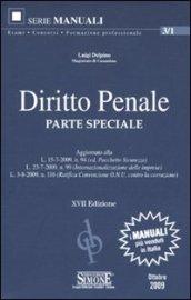 Diritto penale. Parte speciale