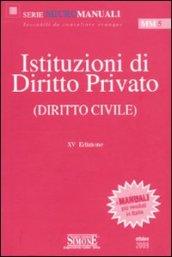 Istituzioni di diritto privato (diritto civile)