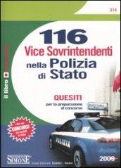 Centosedici vice sovrintendenti nella polizia di Stato. Quesiti per la preparazione al concorso