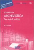 Elementi di archivistica