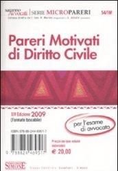 Pareri motivati di diritto civie - Pareri motivati di diritto penale (14 ed.) (2 vol.) (Volume2)