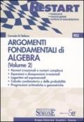 Argomenti fondamentali di algebra: 2