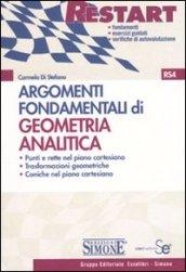 Argomenti fondamentali di geometria analitica