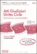 Atti giudiziari diritto civile-Atti giudiziari diritto penale. Formulario commentato. Per l'esame di avvocato (2 vol.)