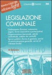 Legislazione comunale