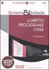 Schemi & schede di diritto processuale civile