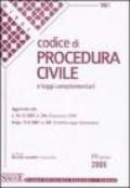 Codice di Procedura Civile e Leggi Complementari (Minor). 16 ed. 2008
