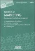 Elementi di Marketing: Il processo di marketing management La pianificazione di marketing Le ricerche di marketing Il comportamento del consumatore nell'acquisto Il marketing mix (Il timone)