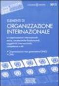 Elementi di organizzazione internazionale