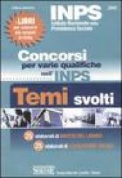 INPS. Concorsi per varie qualifiche. Temi svolti