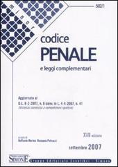 Codice penale e leggi complementari