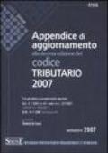 Appendice di aggiornamento alla decima edizione del codice tributario 2007