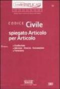 Codice civile spiegato articolo per articolo