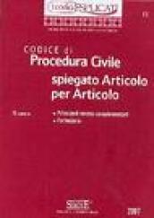 Codice di procedura civile spiegato articolo per articolo