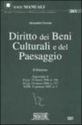 Diritto dei beni culturali e del paesaggio