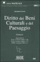 Diritto dei beni culturali e del paesaggio