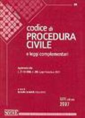 Codice di procedura civile e leggi complementari