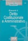 Elementi di diritto costituzionale e amministrativo