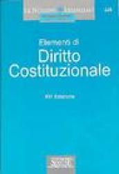 Elementi di diritto costituzionale