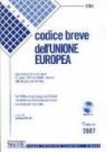 Codice breve dell'Unione europea. Con CD-ROM