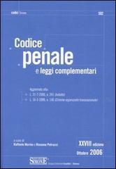 Codice penale e leggi complementari