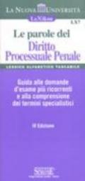 Le parole del Diritto Processuale Penale