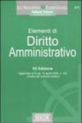 Elementi di diritto amministrativo