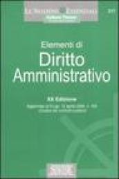 Elementi di diritto amministrativo