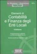 Elementi di contabilità e finanza degli enti locali. Programmazione, gestione e rendicontazione di bilancio. Attività contrattuale degli enti locali