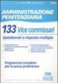 Amministrazione penitenziaria. 133 vice commissari. Questionari a risposta multipla