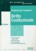 Prepararsi per l'esame di diritto costituzionale