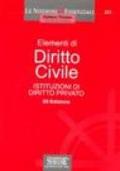 Elementi di diritto civile. Istituzioni di diritto privato