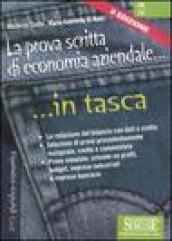 La prova scritta di economia aziendale